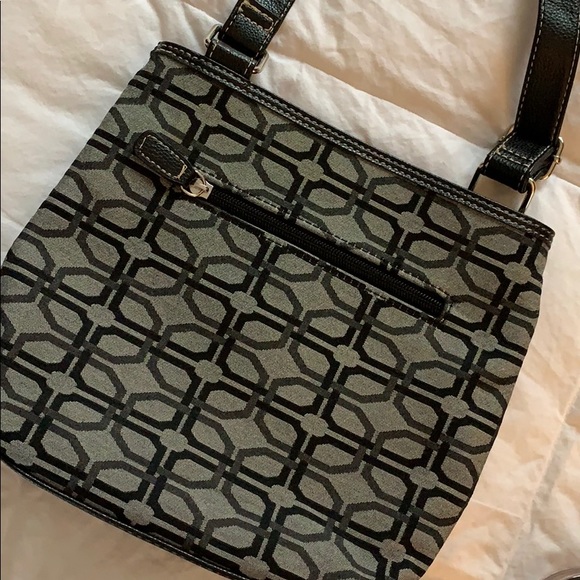 Black & Gray Patterned Crossbody - Picture 6 of 14